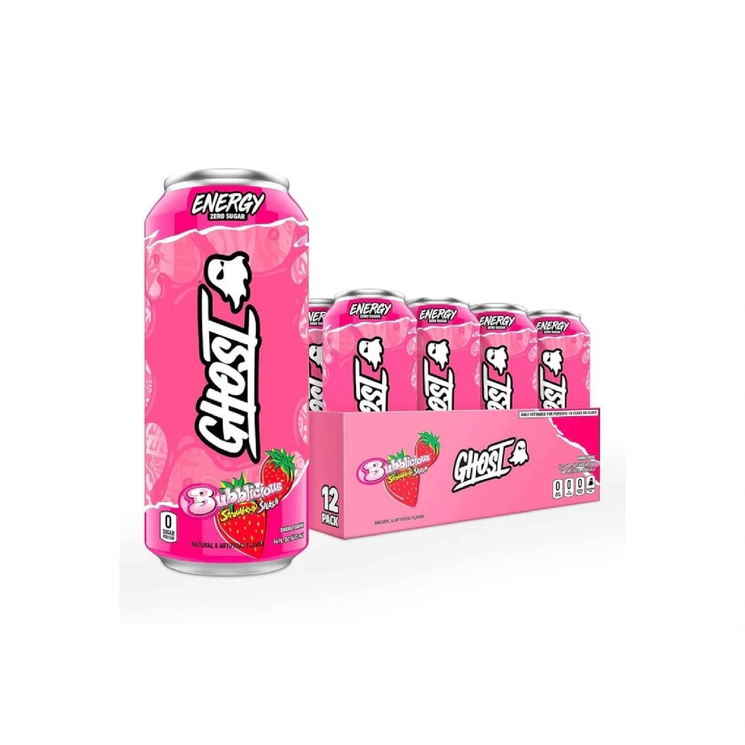 GHOST Energy Drink - 12 Pack, 16 oz - Energy & Focus - 200 mg Natural Caffeine, L-Carnitine & Taurine