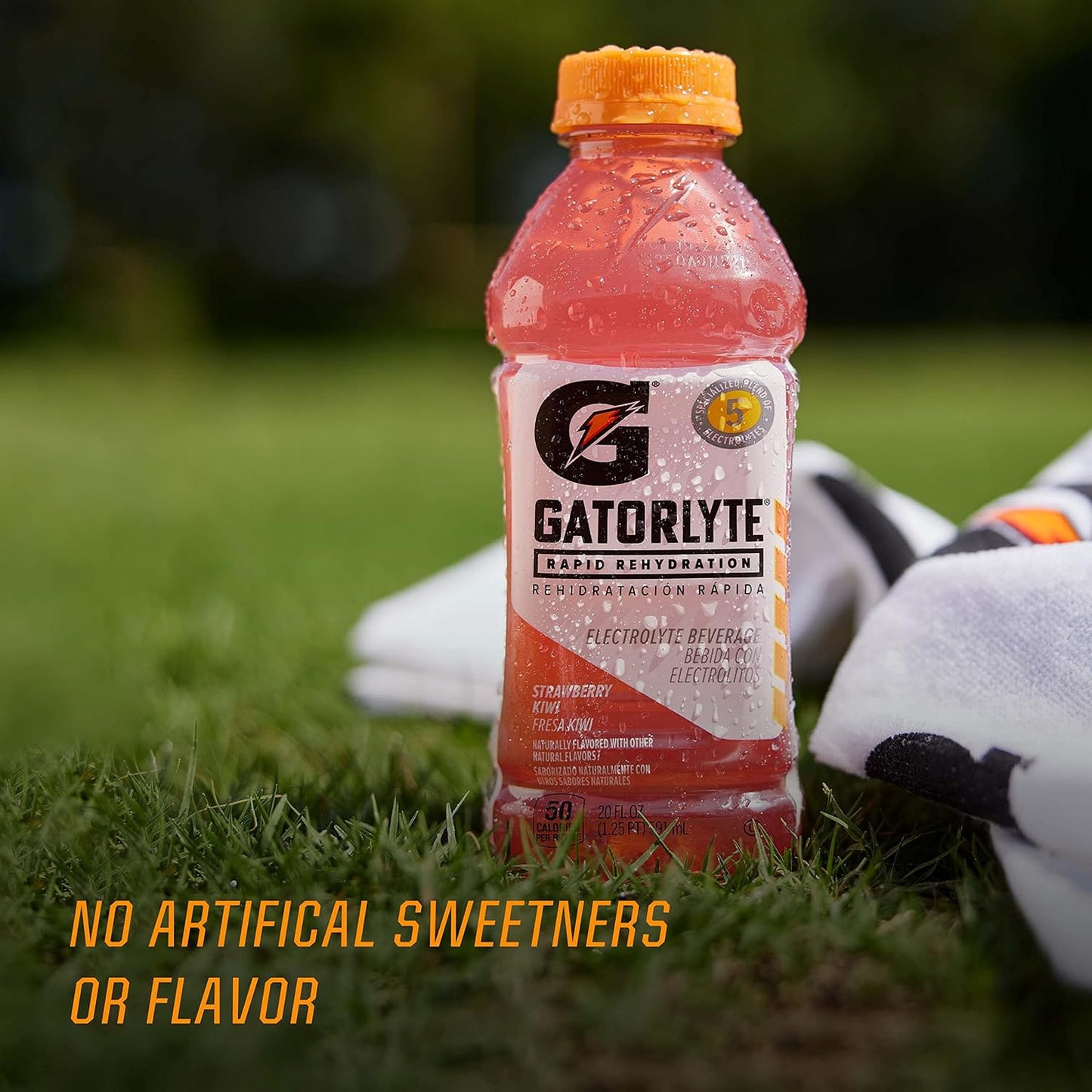 Gatorlyte Rapid Rehydration Electrolyte Drink, Special Blend of 5 Electrolytes, 20 fl oz Bottles (Pack of 12)